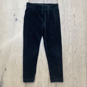 Hanna Andersson Ribbed Velour Leggings -3T